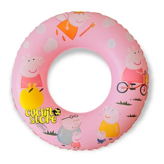 Aro Flotador Inflable Niñas 70cm Peppa Pig