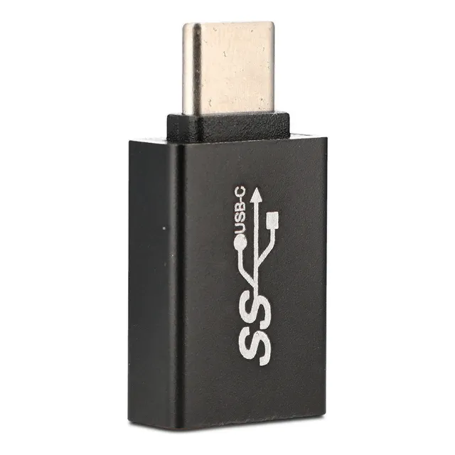 Adaptador Mini Tipo C A Usb Radioshack Color Negro