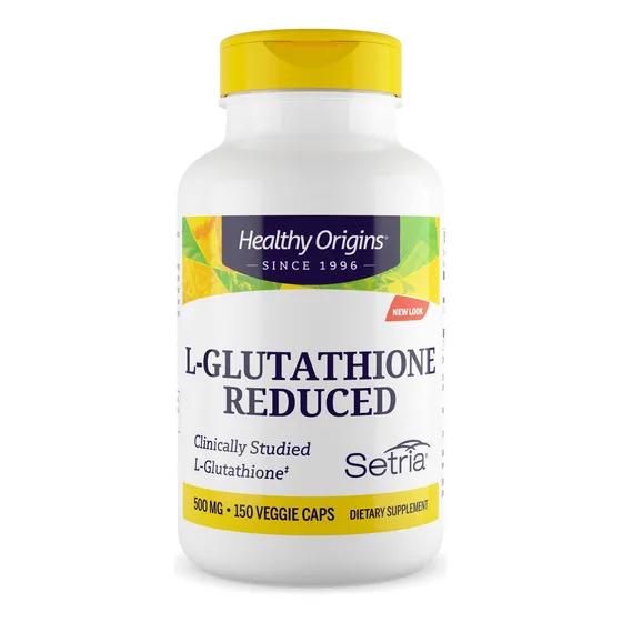 Suplemento De L-glutatión Setria De Healthy Origins 500 Mg 1