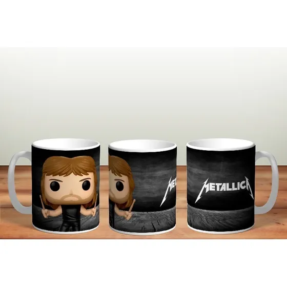 Taza Funkopop Metallica: Lars Ulrich