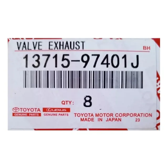 Valvula Escape Toyota Terios 1.3 Cool K3 2002 A 2007