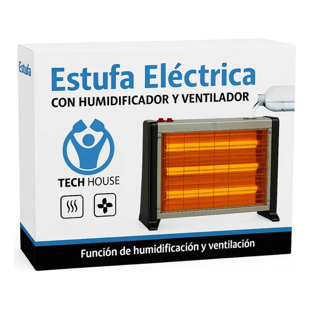 Calefactor Electrico Ventilador Humidificador Envio Gatis