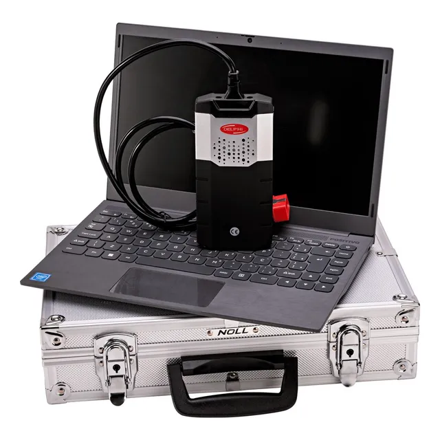 Scanner Automotivo Delfi Obd2 + Notebook Pronto P/ Uso + Af