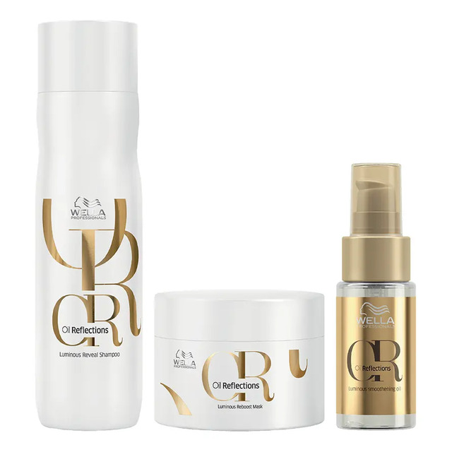 Kit Wella Oil Reflections Sh250+ol30+masc150
