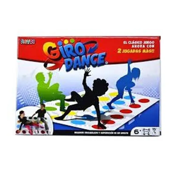 Juego Giro Dance Simil Twister Original Faydi