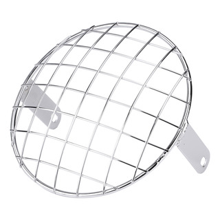 Máscara De Faro Para Motocicleta, Rejilla De 7 Mallas, Monta Máscara De Faro Para Motocicleta, Rejilla De 7 Mallas, Monta