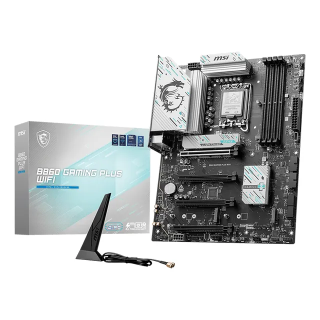 Tarjeta Madre Msi B860 Gaming Plus Wifi Lga1851 Ddr5 M.2 Atx