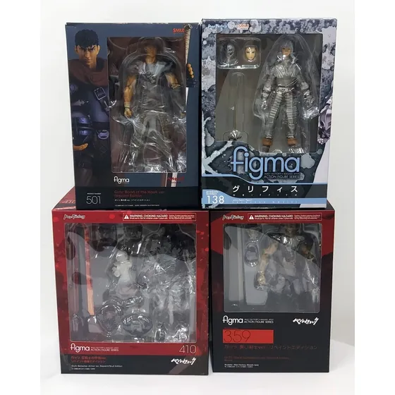 Coleção Figma Berserk Guts Griffith Band Of Hawk - Originais