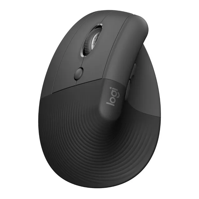 Mouse Inalambrico Logitech Vertical Ergonomico Lift Zurdo Bk