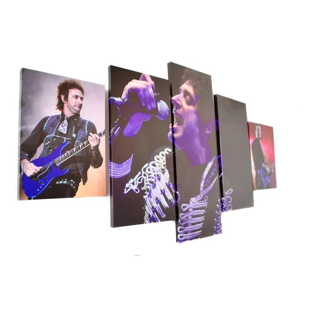 Cuadros Polipticos De 150x80. Cerati   Con Bastidor.