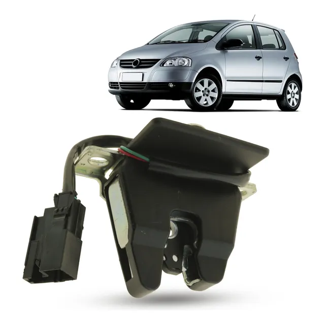 Fechadura Porta Mala Com Micro Switch Vw Fox 2006 2007 2008