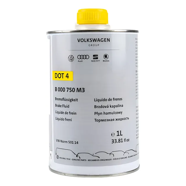 Liquido De Frenos Dot4 Original Audi -volkswagen-seat X 1lt 