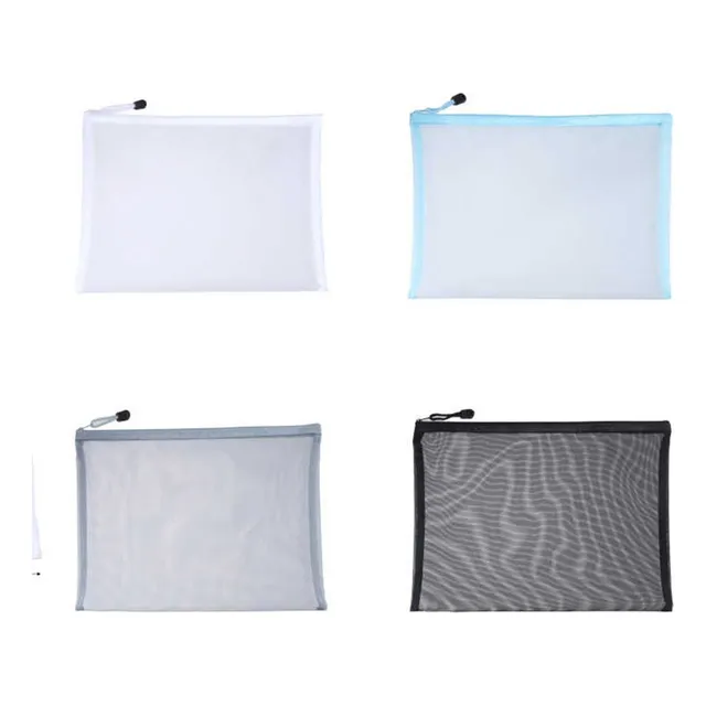 Pack 3 Sobres Plastico Para Documentos 25*33 Cm Color A4