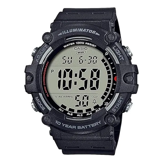Reloj Casio Waterproof 100 Metros Modelo Ae-1500wh