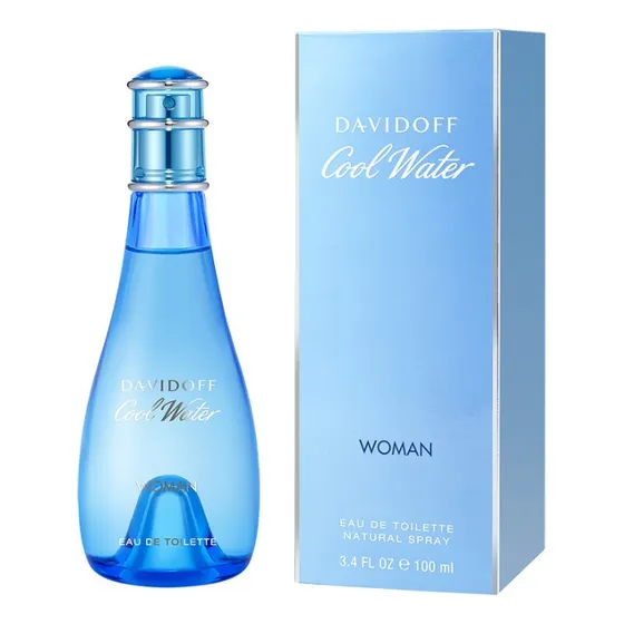 Davidoff Cool Water Woman 100ml Eau De Toilette Spray