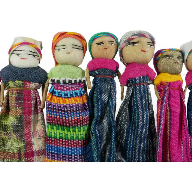 Muñequitas Quitapenas 6 Cm Por 12 Unidades