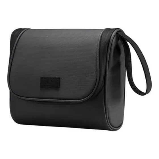 Neceser Colgante Dream Impermeable Organizador Compacto Color Negro Diseño de la tela Lisa