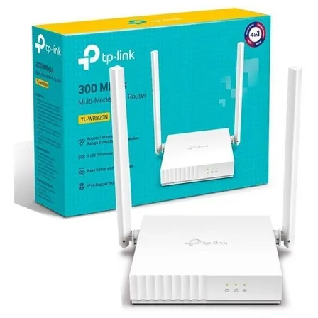 Router Wifi Inalámbrico 300mbps Multimodo Tp-link Tl-wr820n