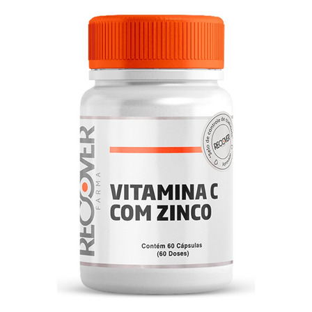 Vitamina C Com Zinco - 60 Cápsulas Sabor Natural Vitamina C Com Zinco - 60 Cápsulas Sabor Natural