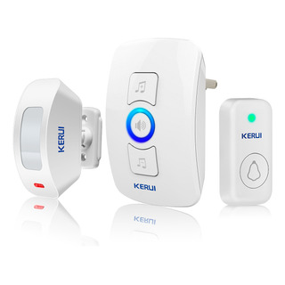 Timbre Con Led Seguridad Hogar Sensor De Movimiento Alarma Timbre Con Led Seguridad Hogar Sensor De Movimiento Alarma