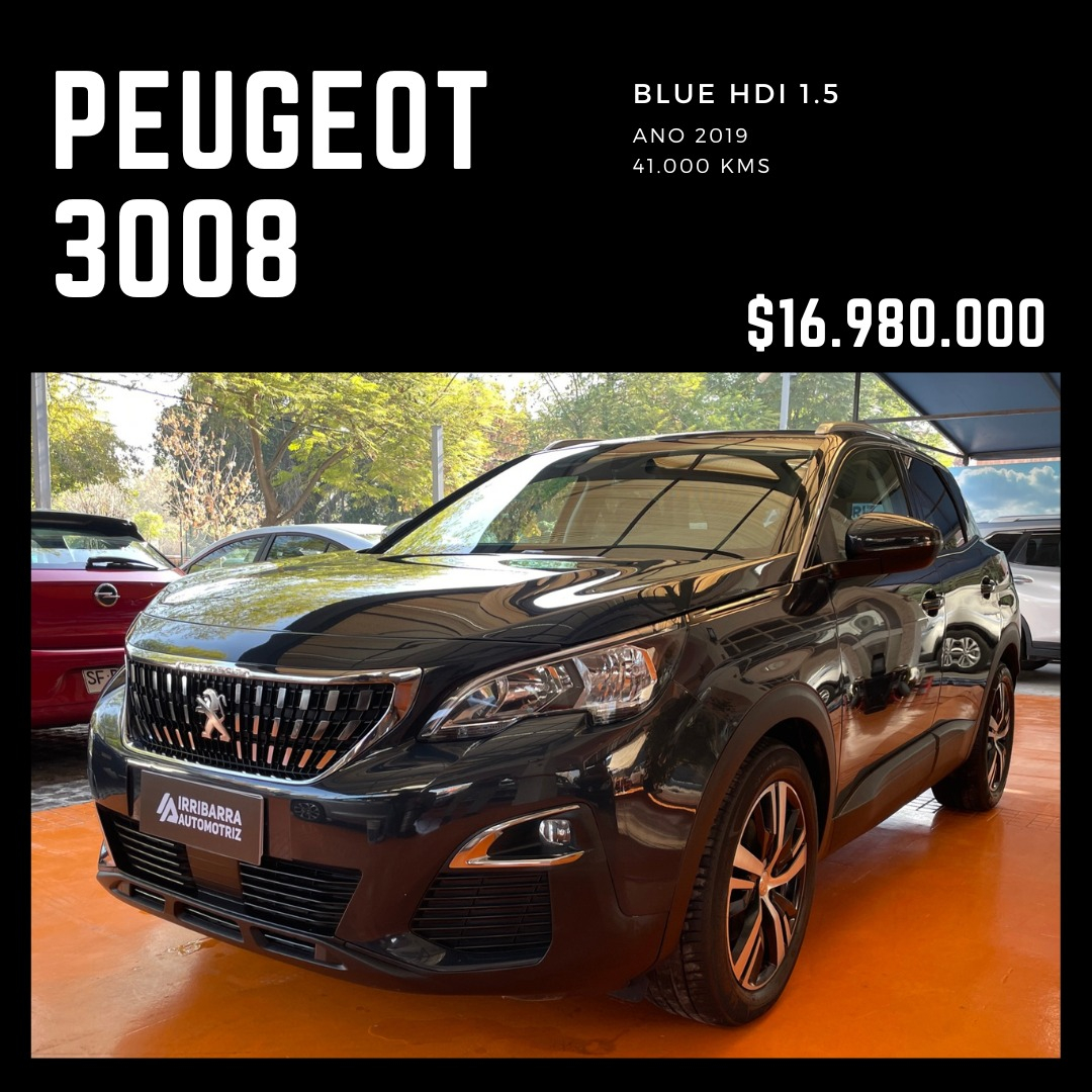 2019 Peugeot 3008 1.5 Bluehdi 130 Active