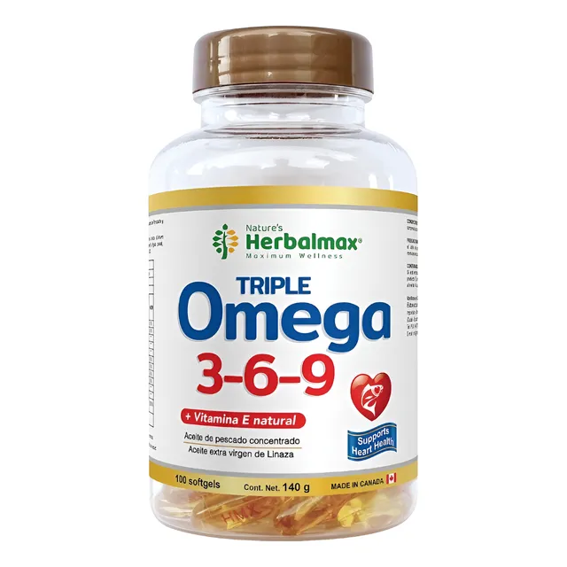 Omega 3-6-9 Con 100cápsulas