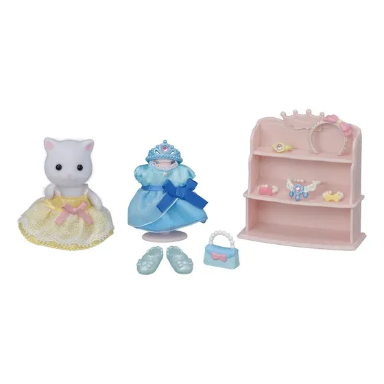 Set De Vestido Princesa Sylvanian Families Accesorios Y