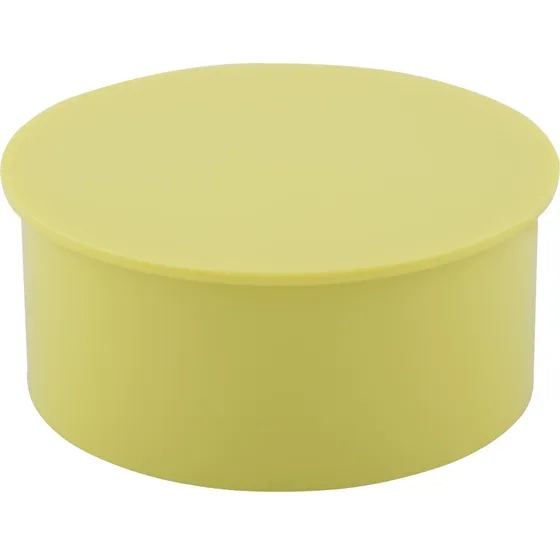 Tapón Pvc Aguas Negras 4 Pulgadas Pulgadas Amarillo