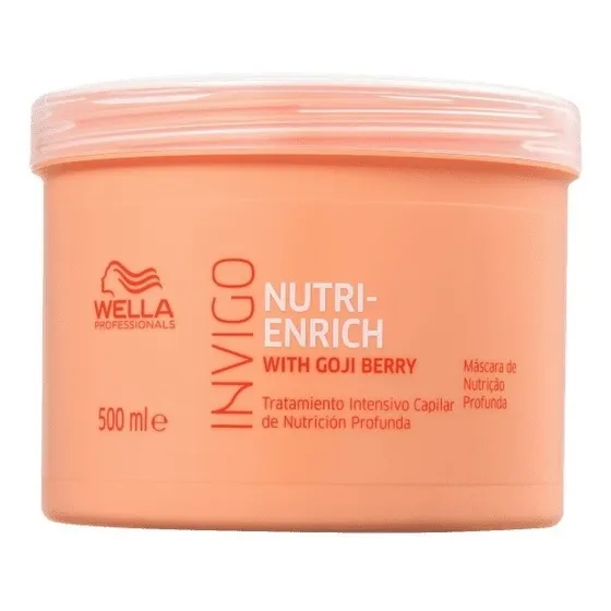 Mascara Creme Wella Nutri Enrich 500ml