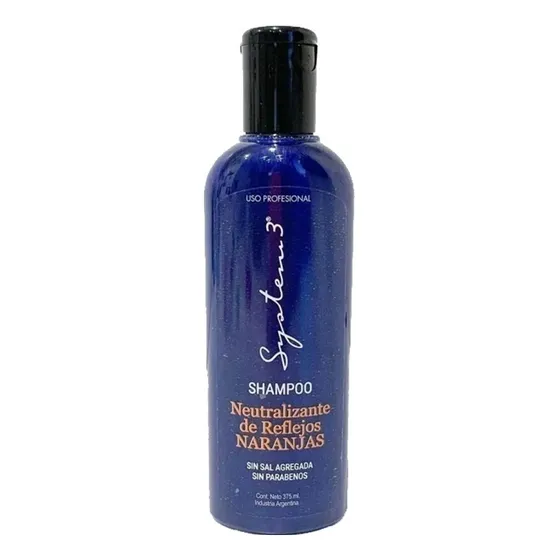Shampoo Neutralizante De Reflejos Naranjas System 3 375ml