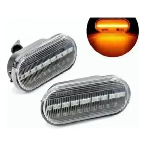 Faro Led Secuencial Para Vw A4 Jetta Golf Clásico Beetle