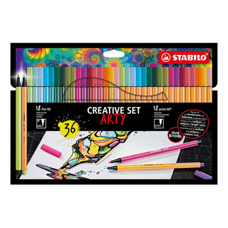 Stabilo Set Creativo Arty Con 36 Piezas Colores Surtidos Stabilo Set Creativo Arty Con 36 Piezas Colores Surtidos