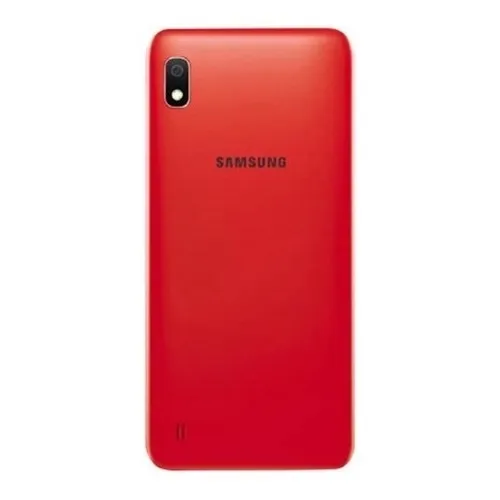 Tapa Trasera Carcasa Samsung A10 Color Rojo Nuevo