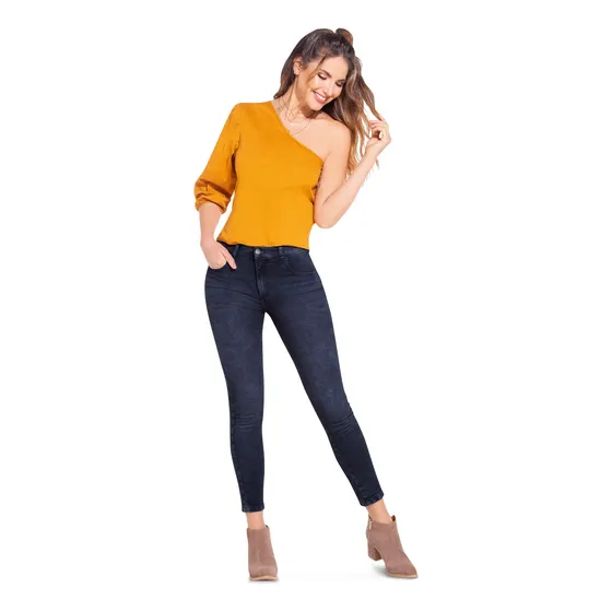 Jean Para Mujer Azul Oscuro Atypical