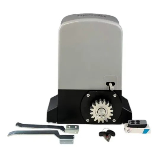 Motor Para Portón Deslizante 1000kg 370w Gris 220v Roccia