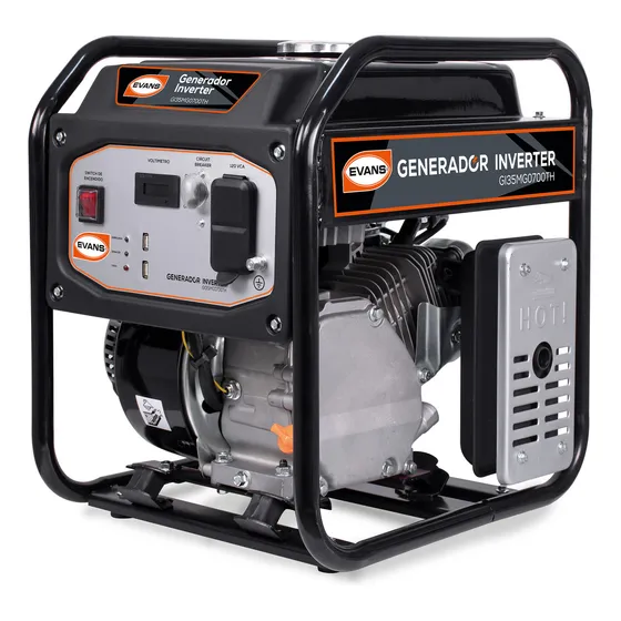 Generador Inverter Evans 3.5kva Motor A Gasolina Thunder 7hp