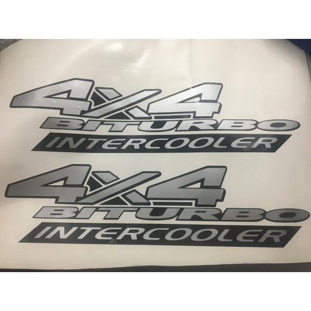 Par Calcos Camioneta 4x4 4x2 Ranger S10 Duster Hilux Toyota