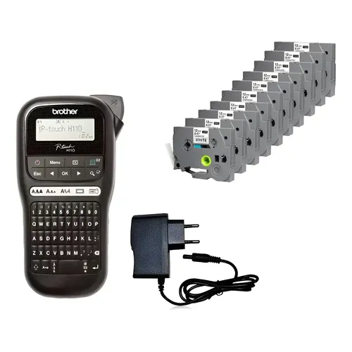 Impressora manual industrial de metal Dymo Rhino M1011, preto