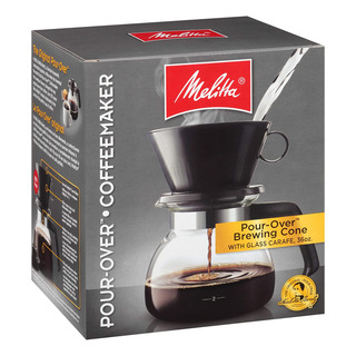 Cafetera Con Jarra De Vidrio Melitta, Pour-over, 1.4 Litros Cafetera Con Jarra De Vidrio Melitta, Pour-over, 1.4 Litros