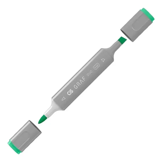Marcador P/ Livro De Colorir Graf Duo Brush Cis Cor Vivid Green - 46