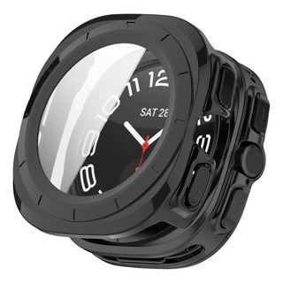 Funda De Reloj Electrochapada Negra Pc + Para Samsung Galaxy Funda De Reloj Electrochapada Negra Pc + Para Samsung Galaxy