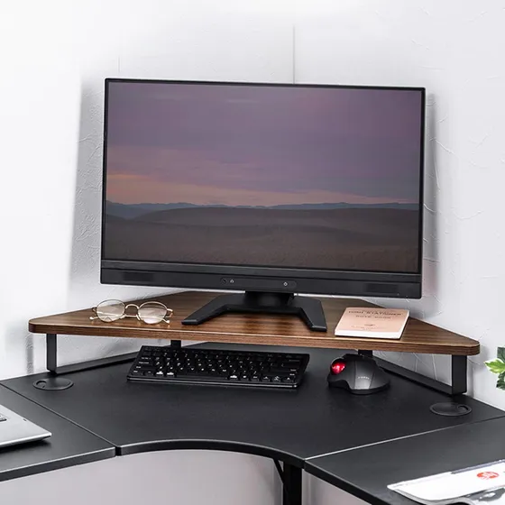 Soporte Monitor Esquina Para Tablero Particula Pantalla L