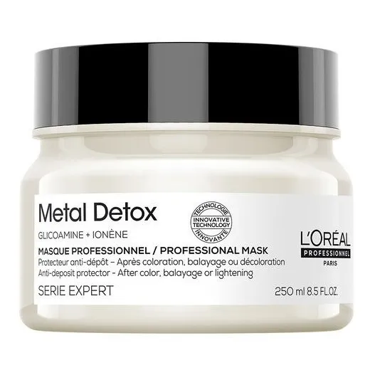 Mascarilla Loreal Metal Detox Cabello Dañado Tratado 200ml