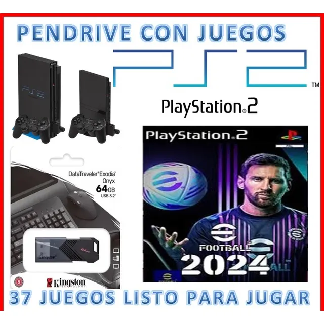 Pendrive Para Ps2 Juegos