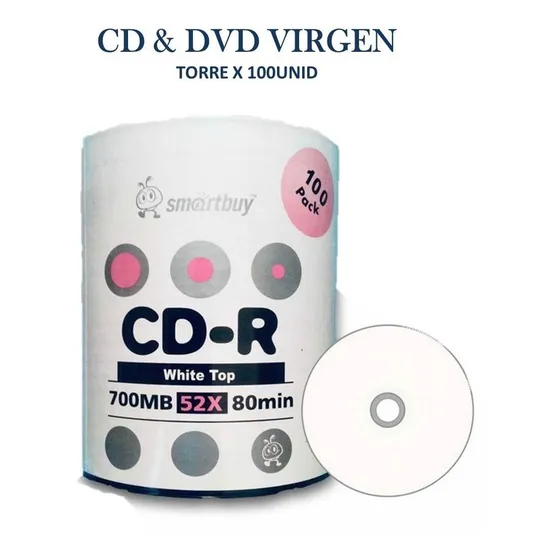 Cd Virgen X 100 Unid