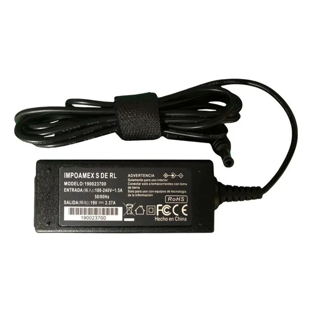 Generico Cargador Para Laptop Ac-toshiba, 65w, 19v
