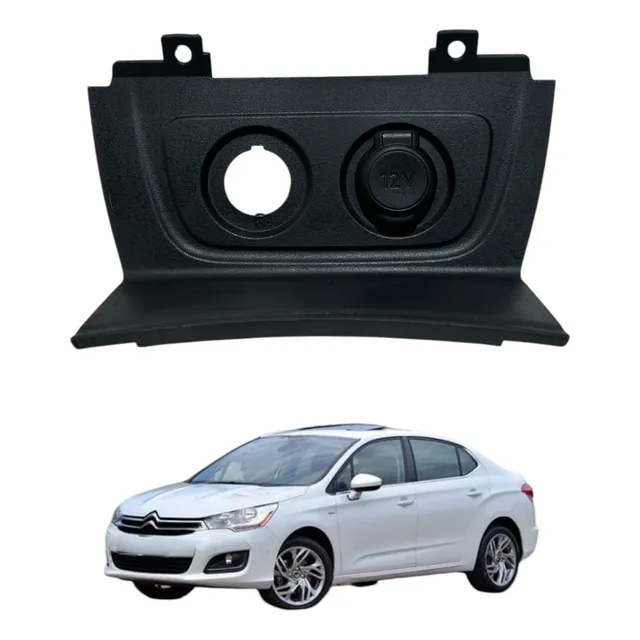 Acabamento Tomada 12v Usb Citroen C4 Lounge 2013 Usado