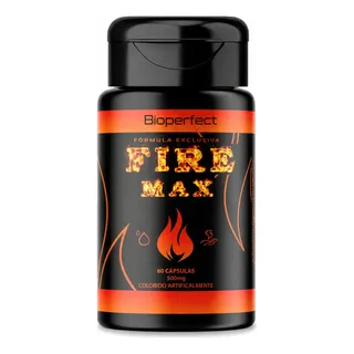 BIOPERFECT1 Firemaxx 60 Capsulas Anúncio Oficial Bioperfect Sem Sabor