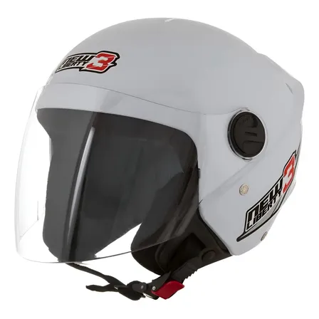 Capacete Moto Aberto New Liberty Three Viseira Cristal