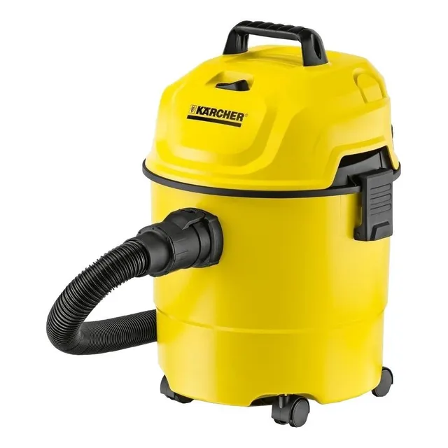 Aspiradora multifunción De tacho Kärcher Home & Garden WD 1 15L amarilla 220V 50Hz/60Hz